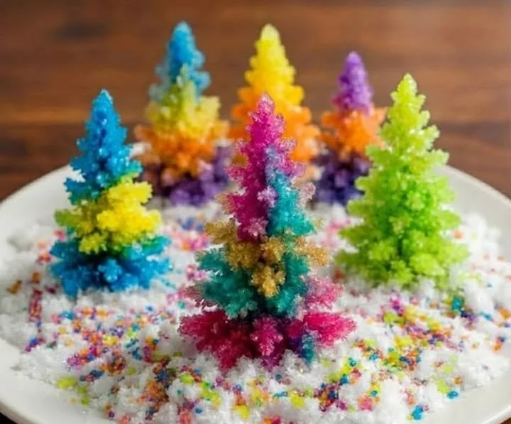 Baking Soda Crystal Growing Tree