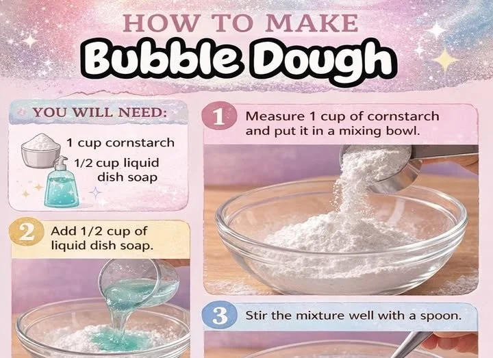 DIY Bubble Dough 5 DIY Bubble Dough