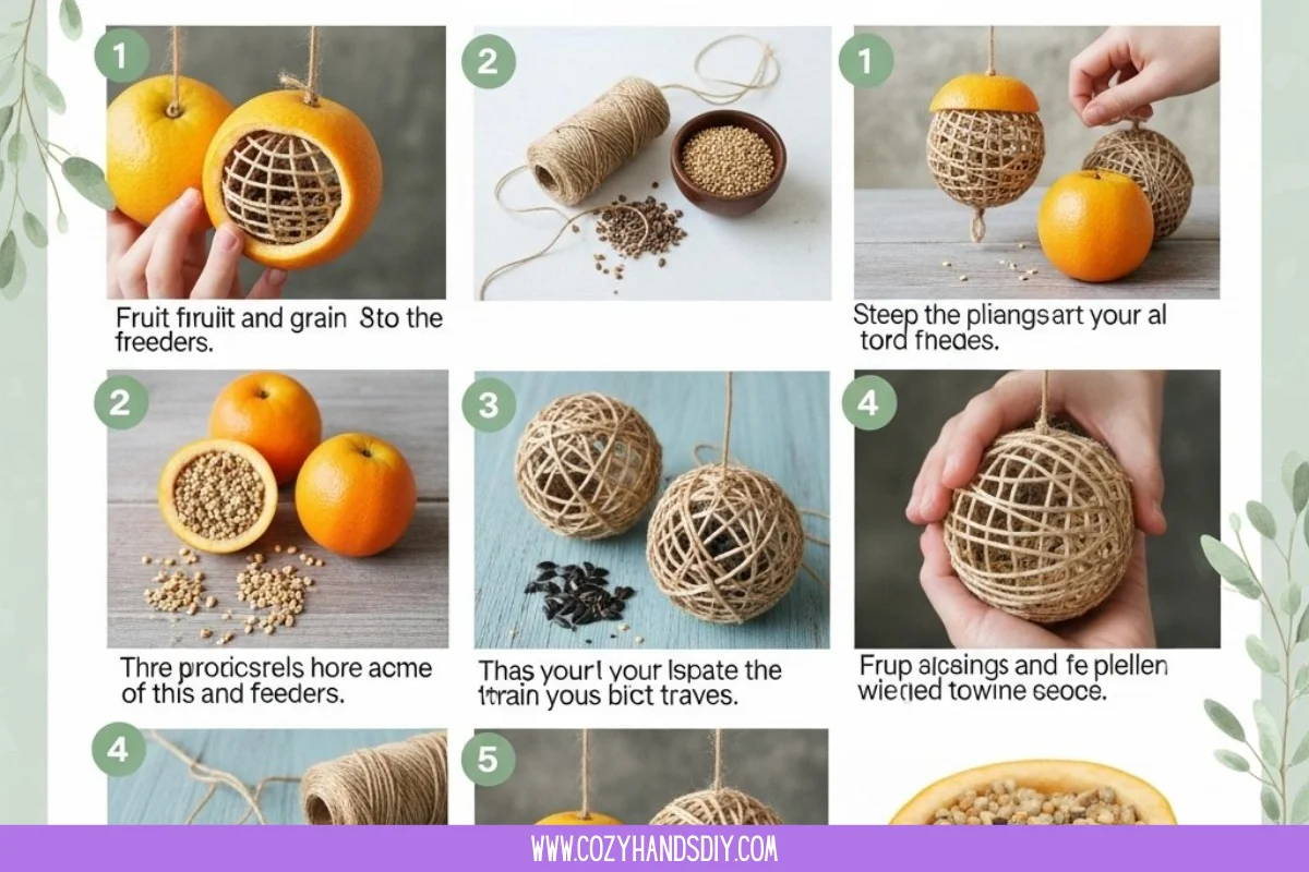 Fruit and Grain Bird Feeders