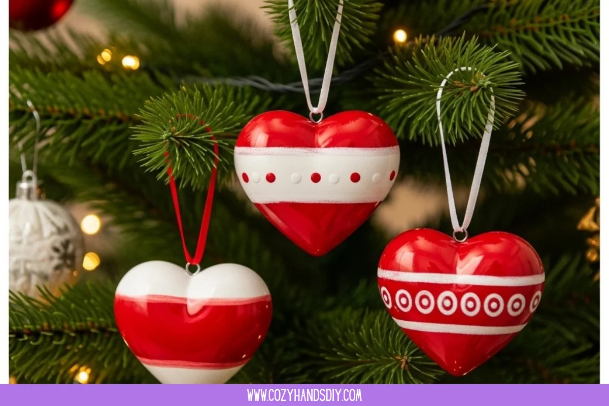 Galaxy Heart Ornaments