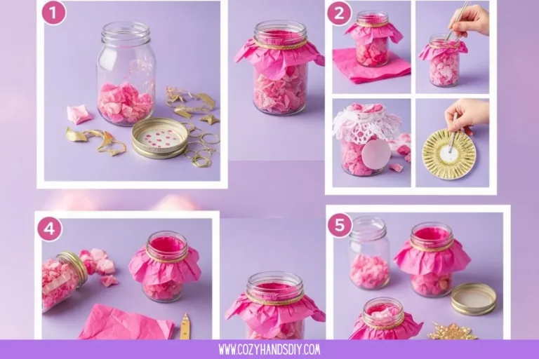 Pink glow fairy lanterns adding a magical touch to any space.