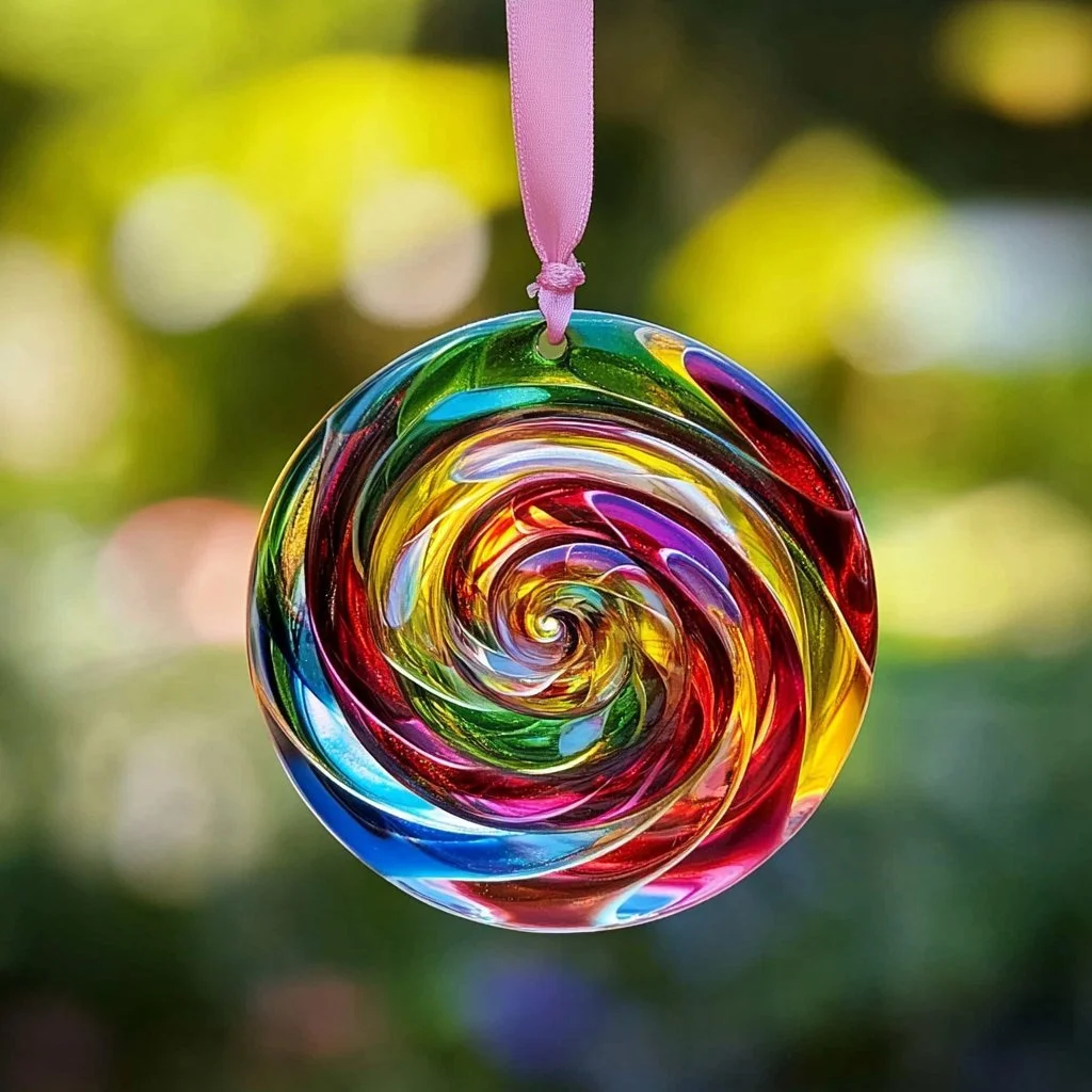 Clear Glue Suncatcher