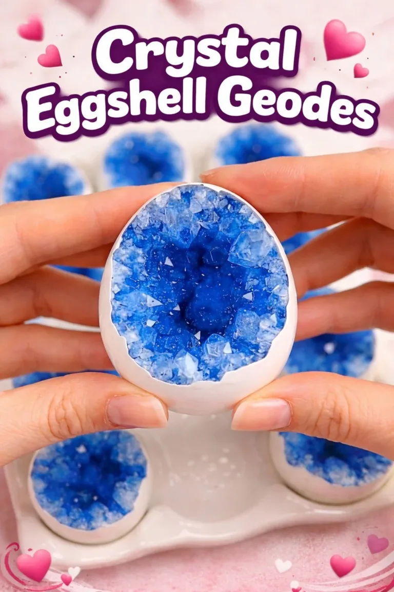 Beautiful Crystal Eggshell Geodes showcasing intricate formations and colors.