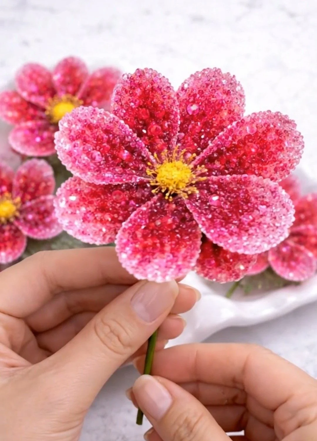 Crystal Growing Flower 5 Crystal Growing Flower