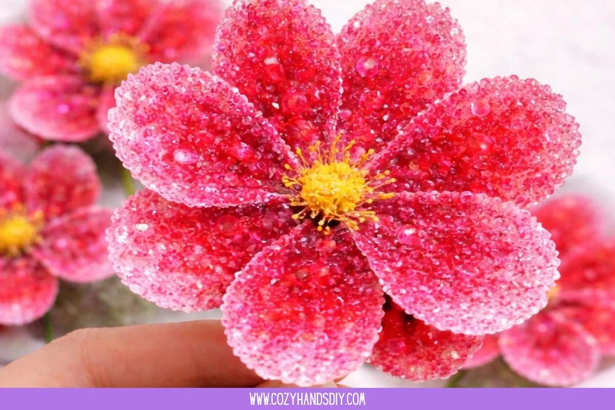 Crystal Growing Flower 7 Crystal Growing Flower