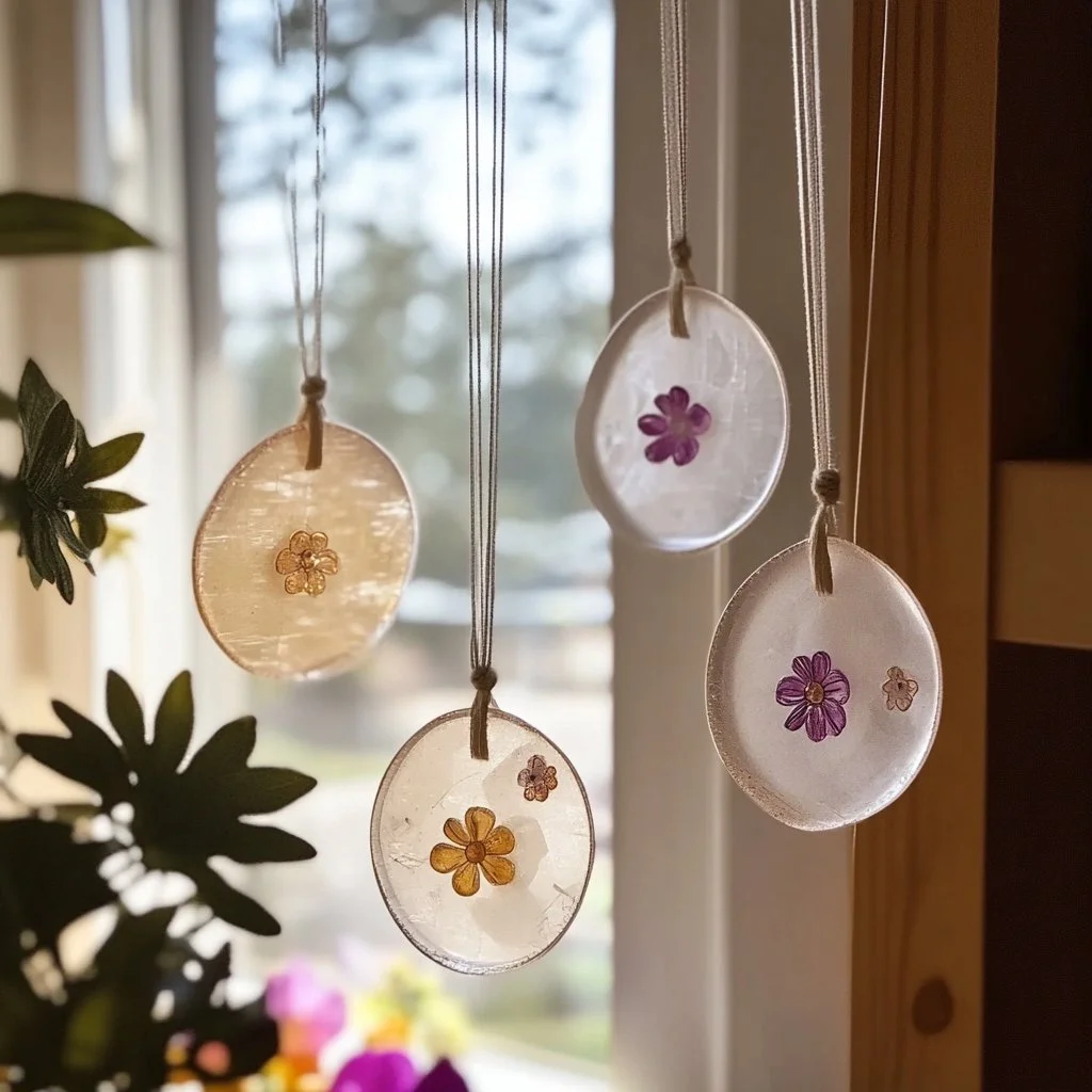 DIY Bioplastic Suncatchers