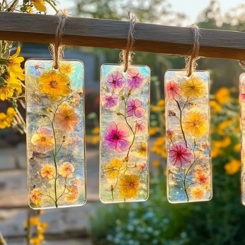 DIY Bioplastic Suncatchers