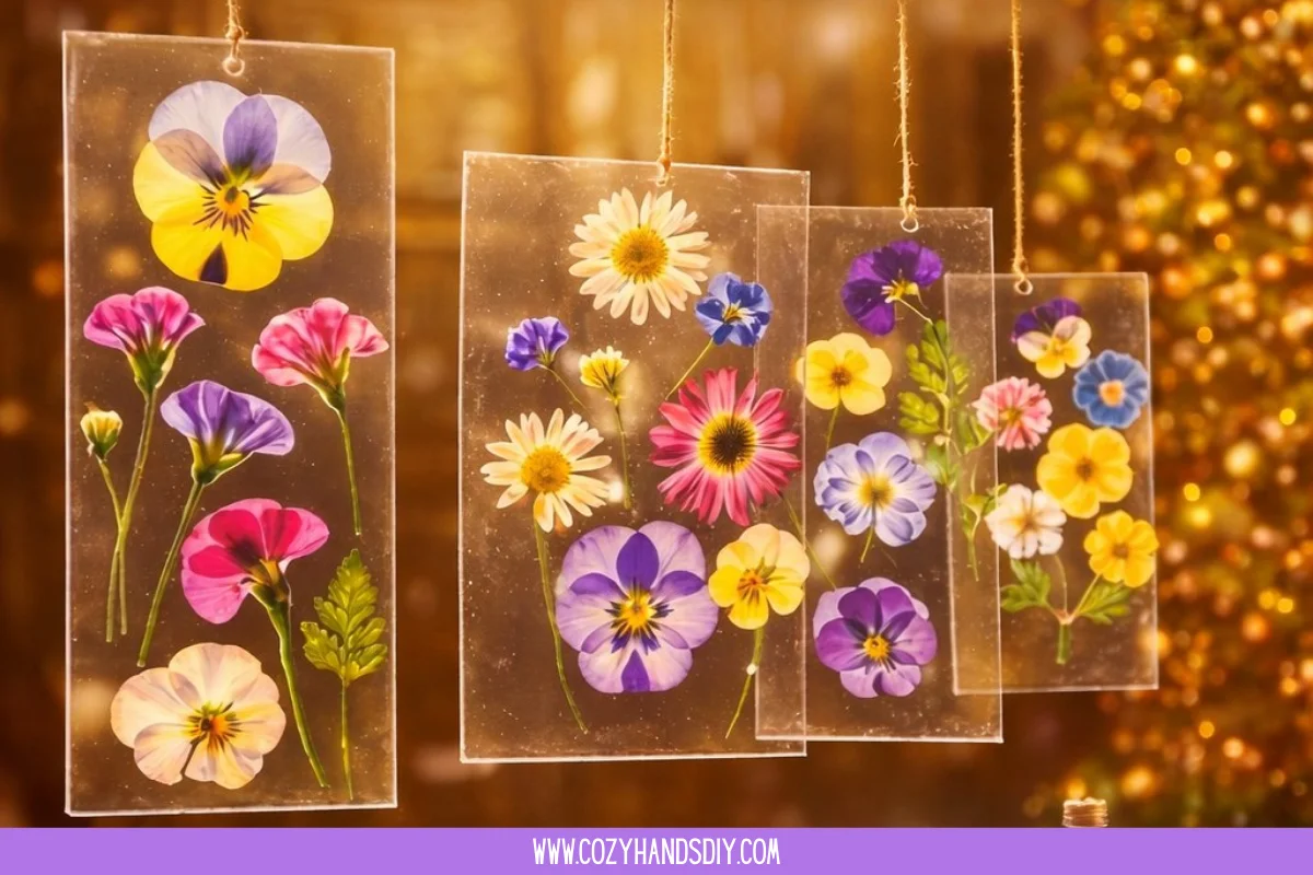 DIY Bioplastic Suncatchers – Nature’s Window Art