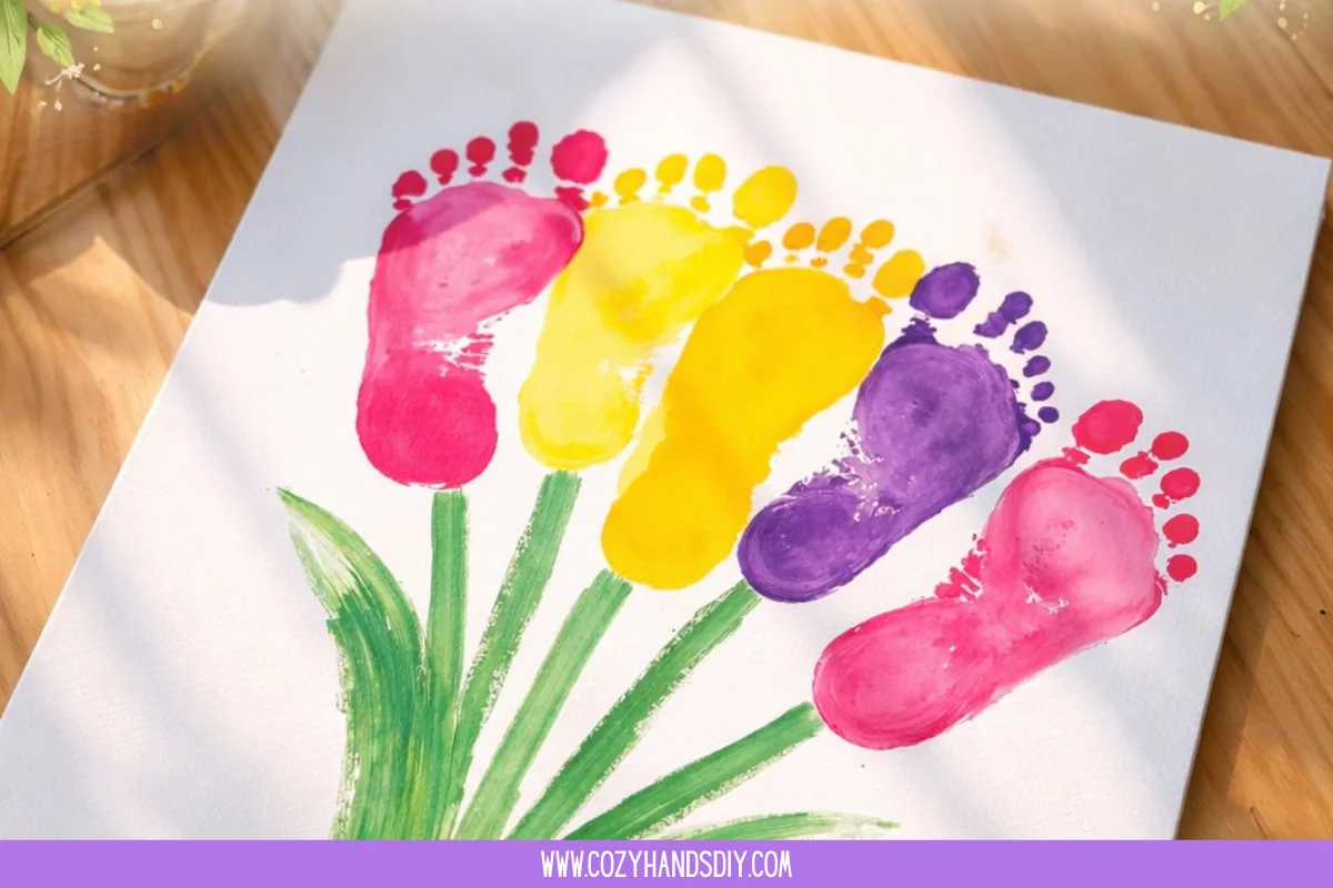 Easter Footprint Keepsakes