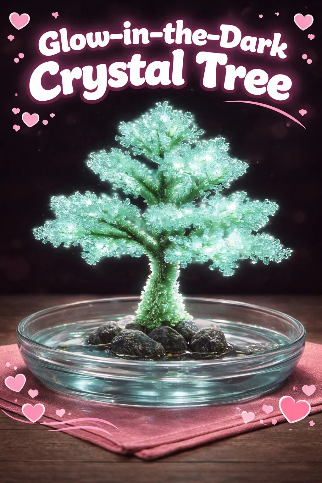 Glow-in-the-Dark Crystal Tree 2 Glow-in-the-Dark Crystal Tree