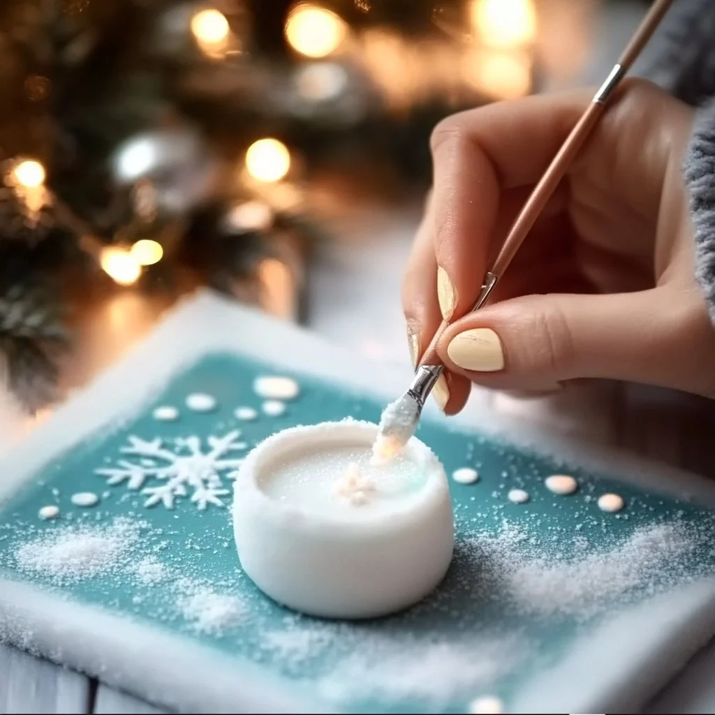 Glow Snow Puffy Paint