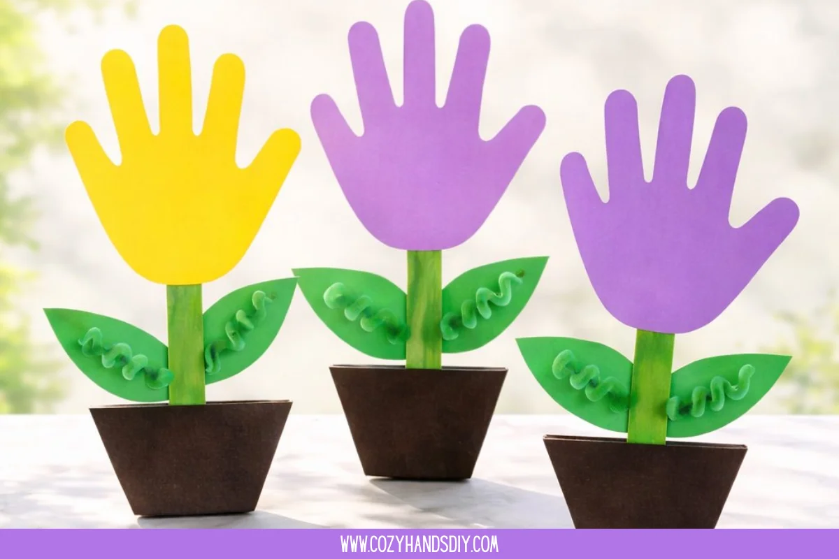 Handprint Flowers – A Keepsake Full of Love