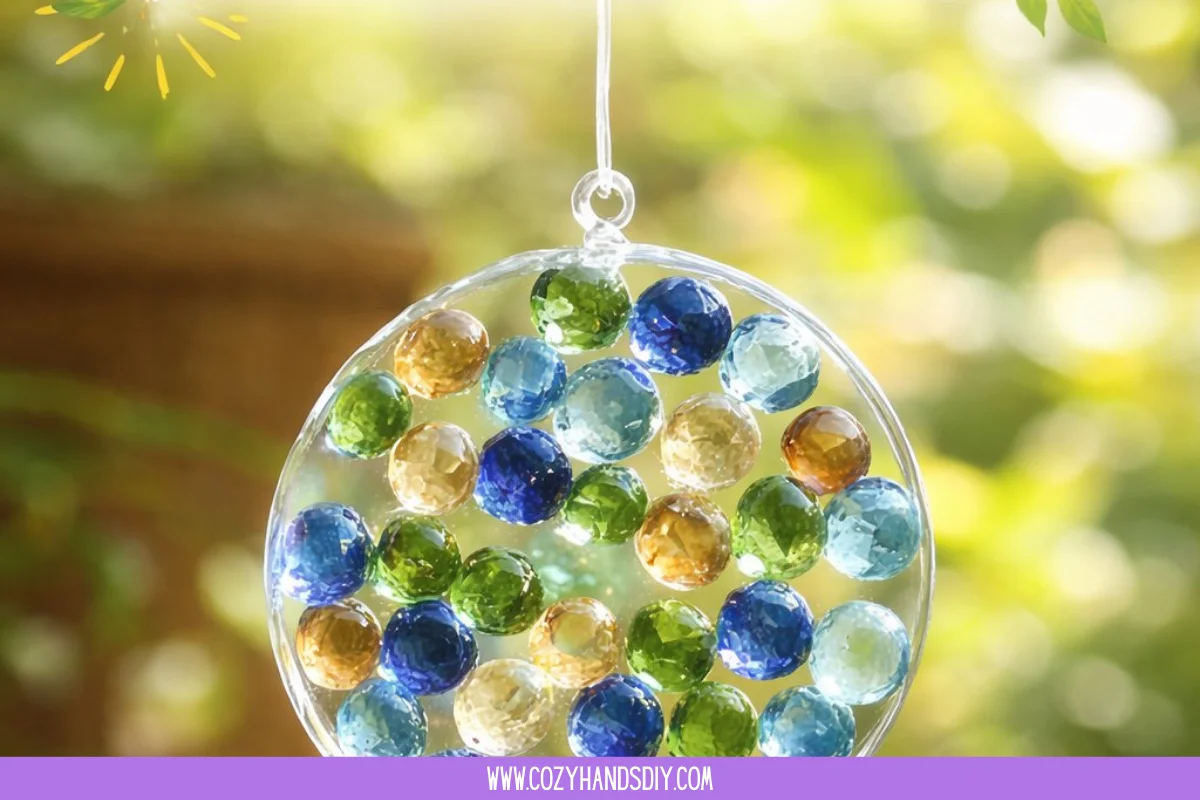How to Make a Suncatcher with Glass Beads
