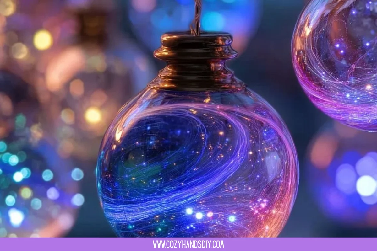 Nebula Glow Ornaments