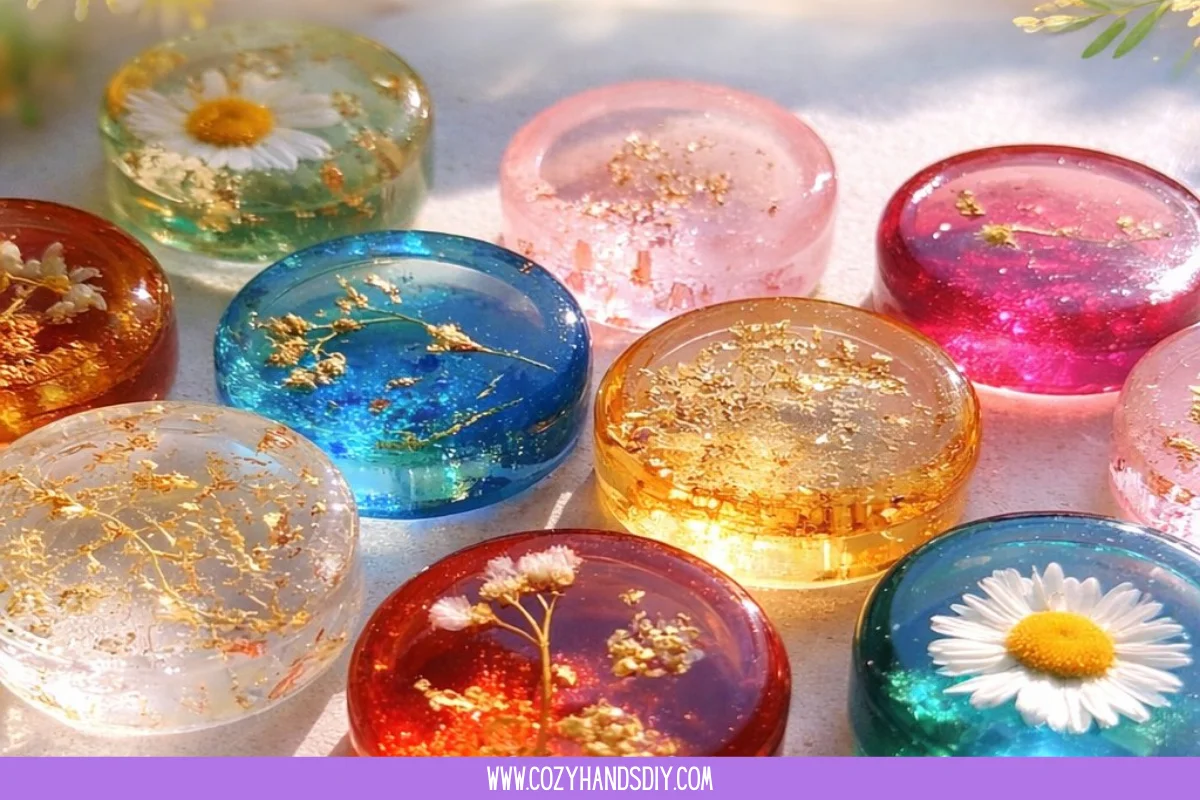 Plastic Lid Glue Suncatcher Craft