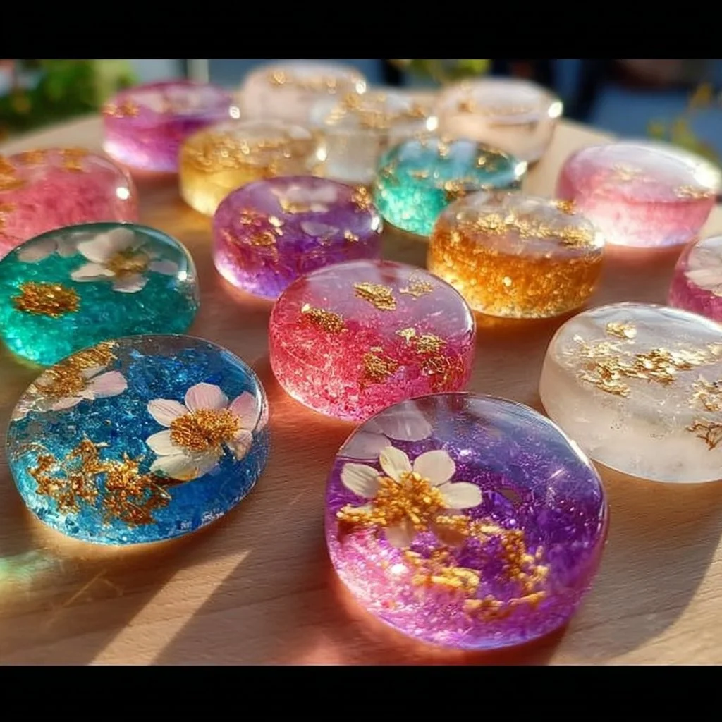 Plastic Lid Glue Suncatcher Craft