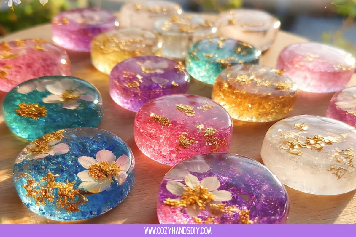 Plastic Lid Glue Suncatcher Craft