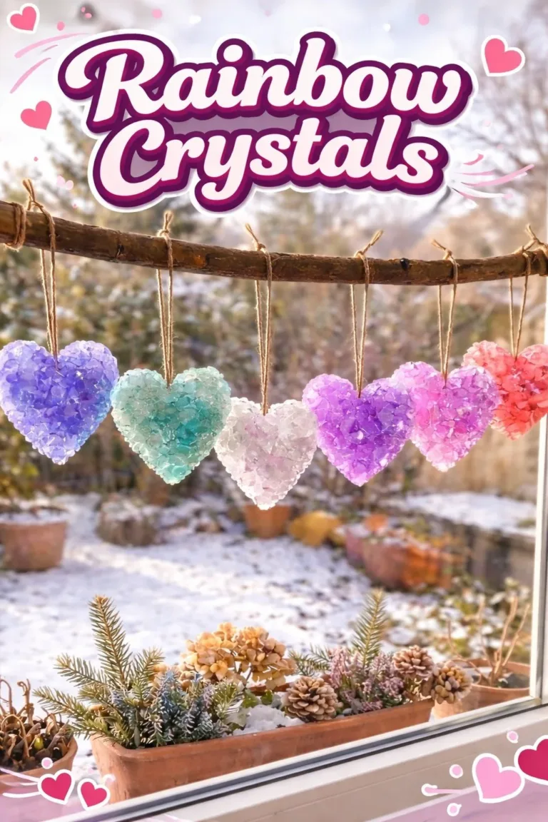 Assorted rainbow crystals showcasing vibrant colors and unique textures