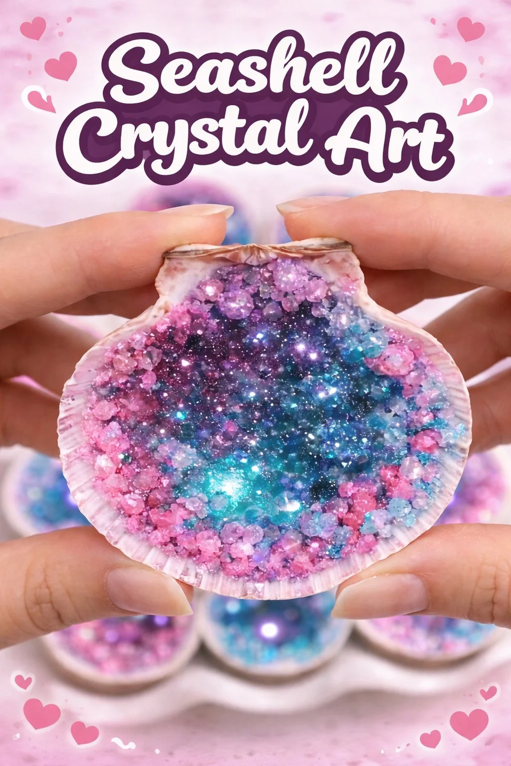 Seashell Crystal Art