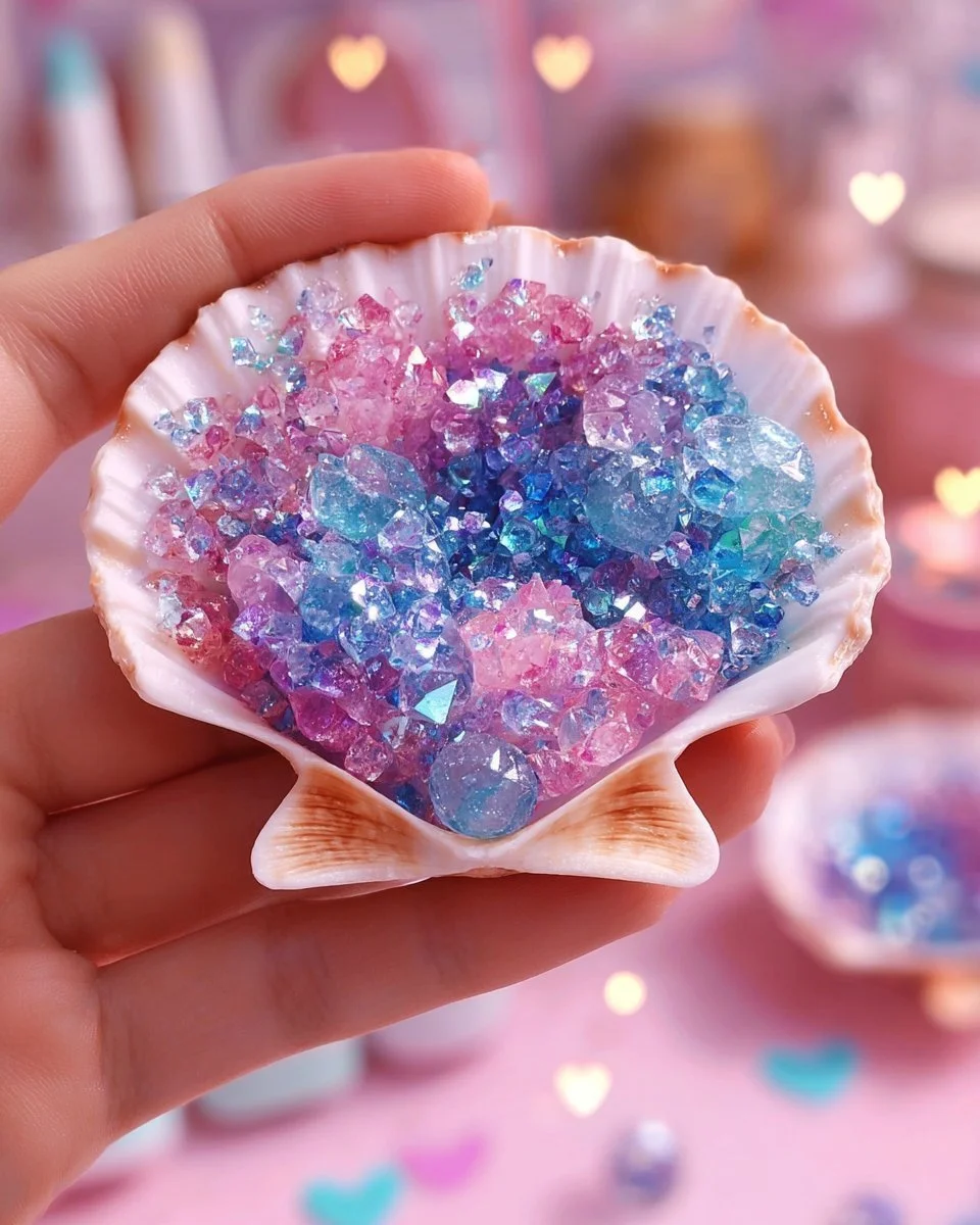 Seashell Crystal Art