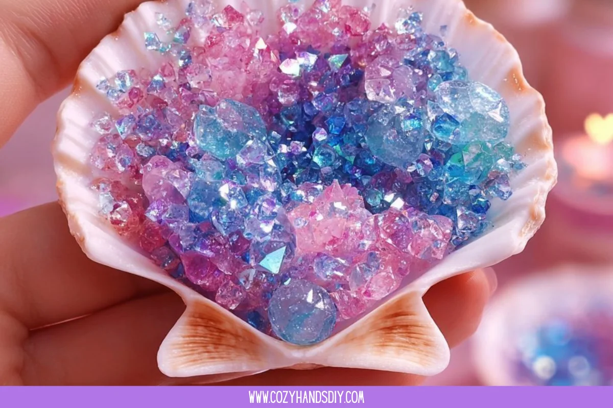 Seashell Crystal Art