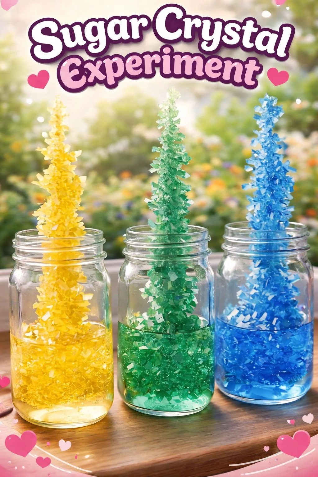 Sugar Crystal Experiment