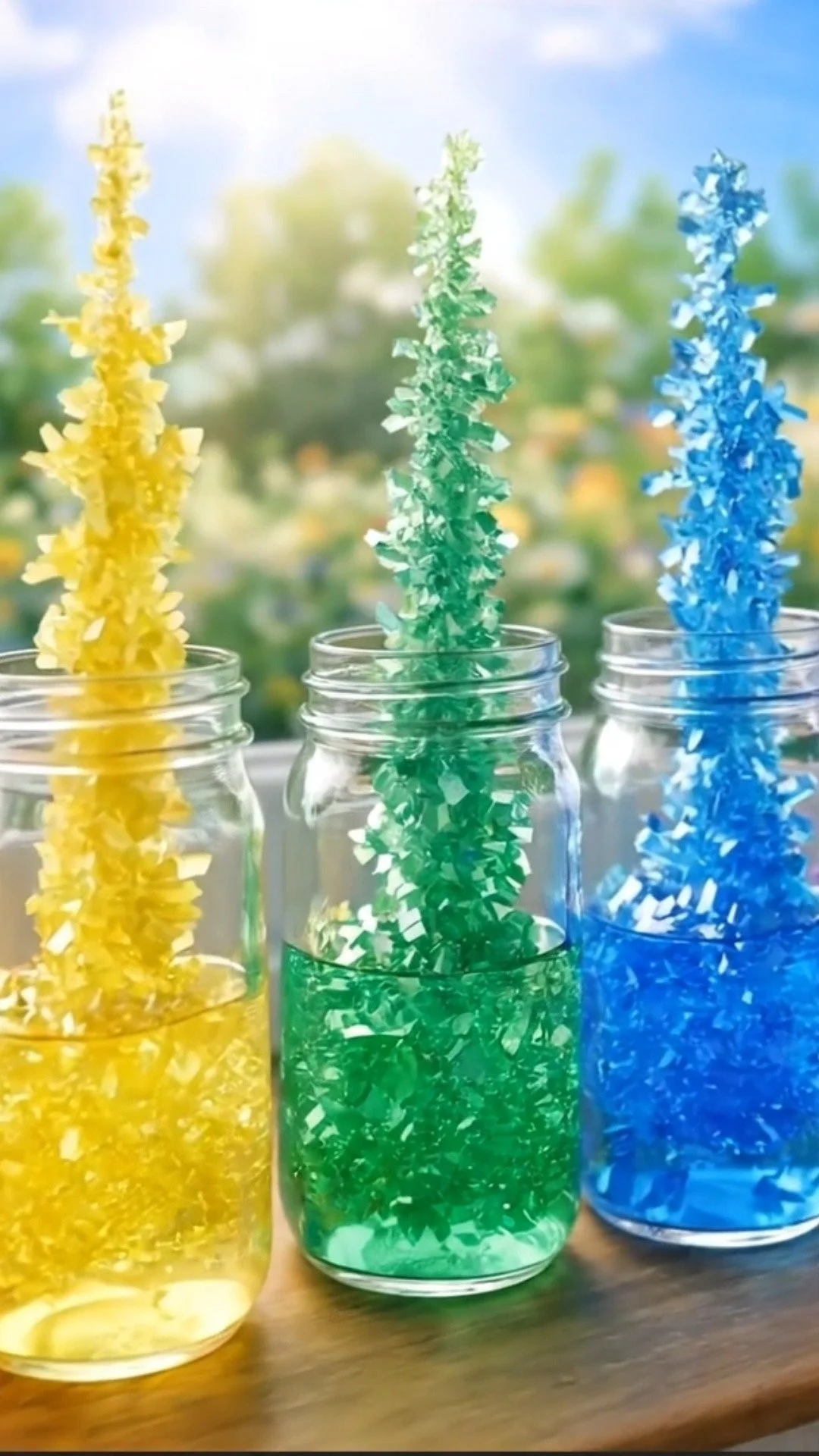 Sugar Crystal Experiment