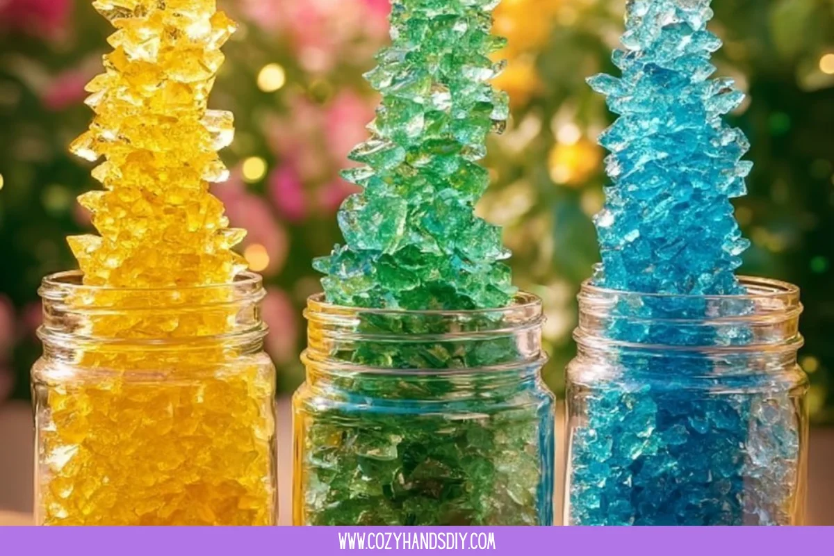 Sugar Crystal Experiment