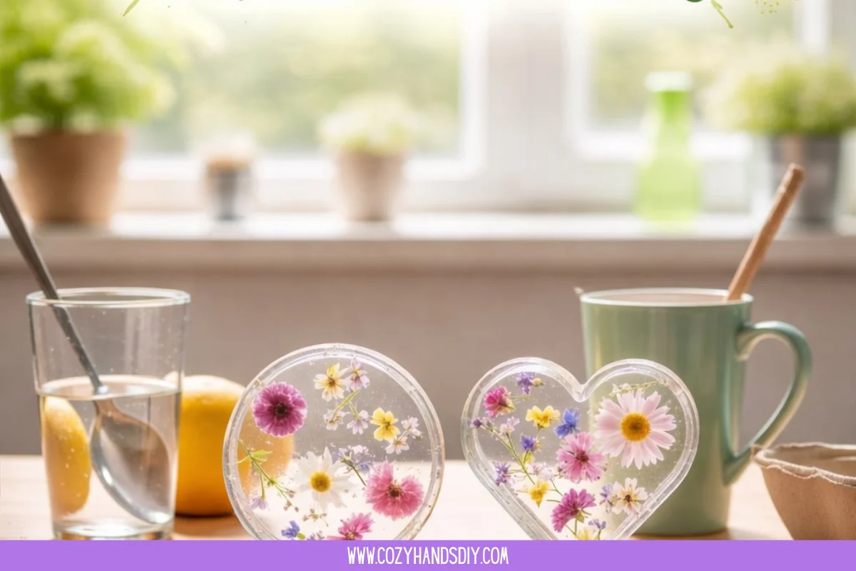 Beautiful Bioplastic Suncatchers with Natural Flowers 7 Beautiful Bioplastic Suncatchers with Natural Flowers