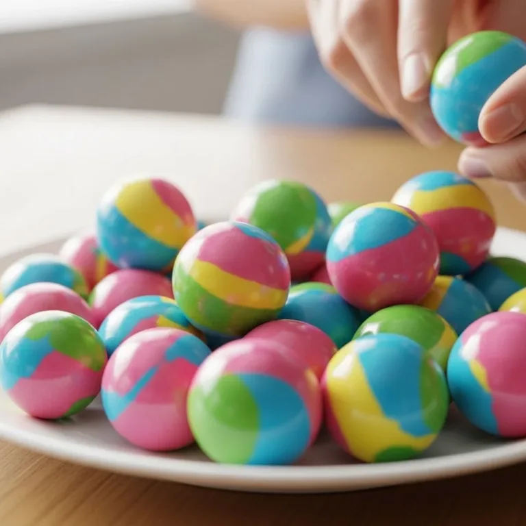Calm bouncy balls in vibrant colors for stress relief and fun.