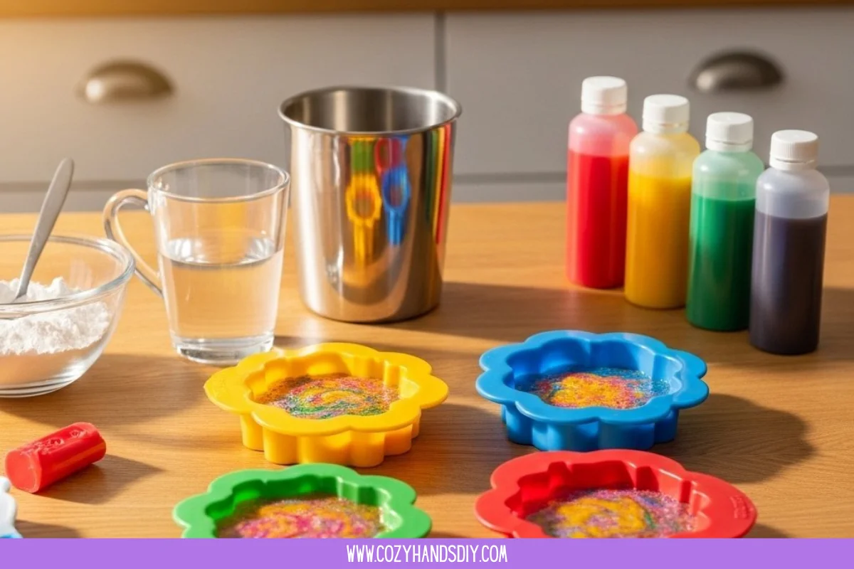 Colorful Eco-Friendly Bioplastic Suncatchers