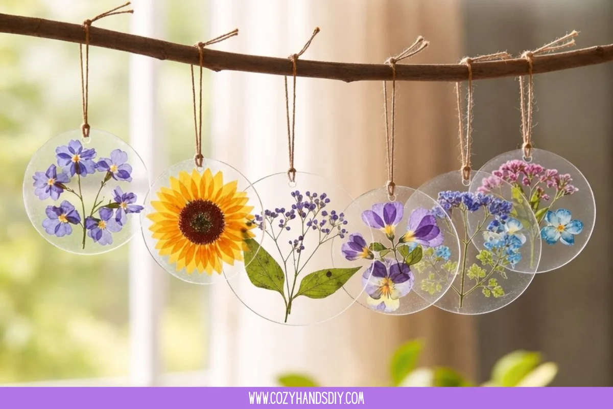 Cornstarch Bioplastic for Pressed Flowers