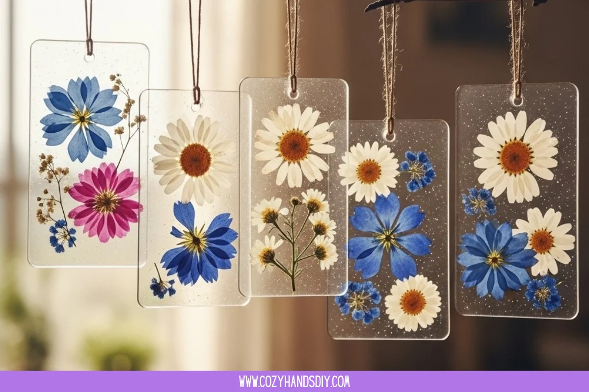 Cornstarch Flower Charms