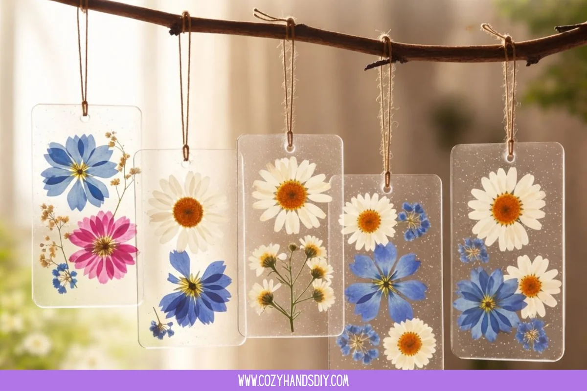 Cornstarch Flower Charms