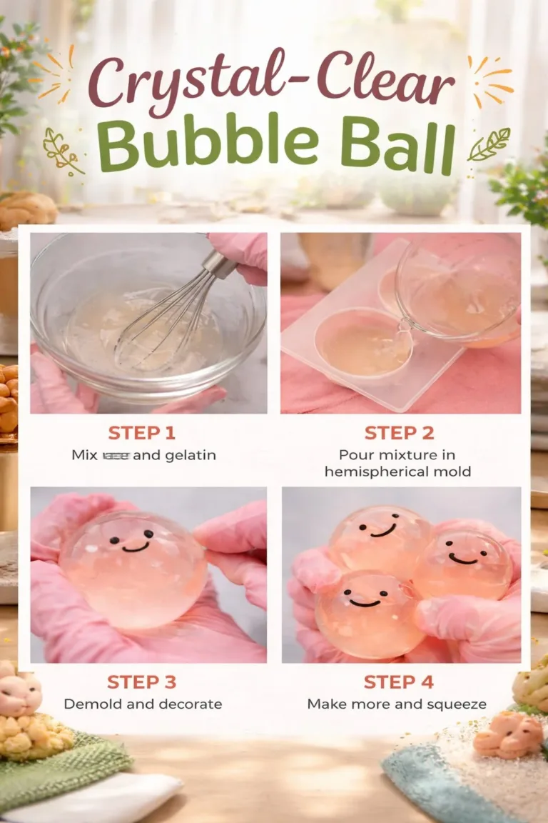 Crystal-Clear Bubble Ball for fun and entertainment