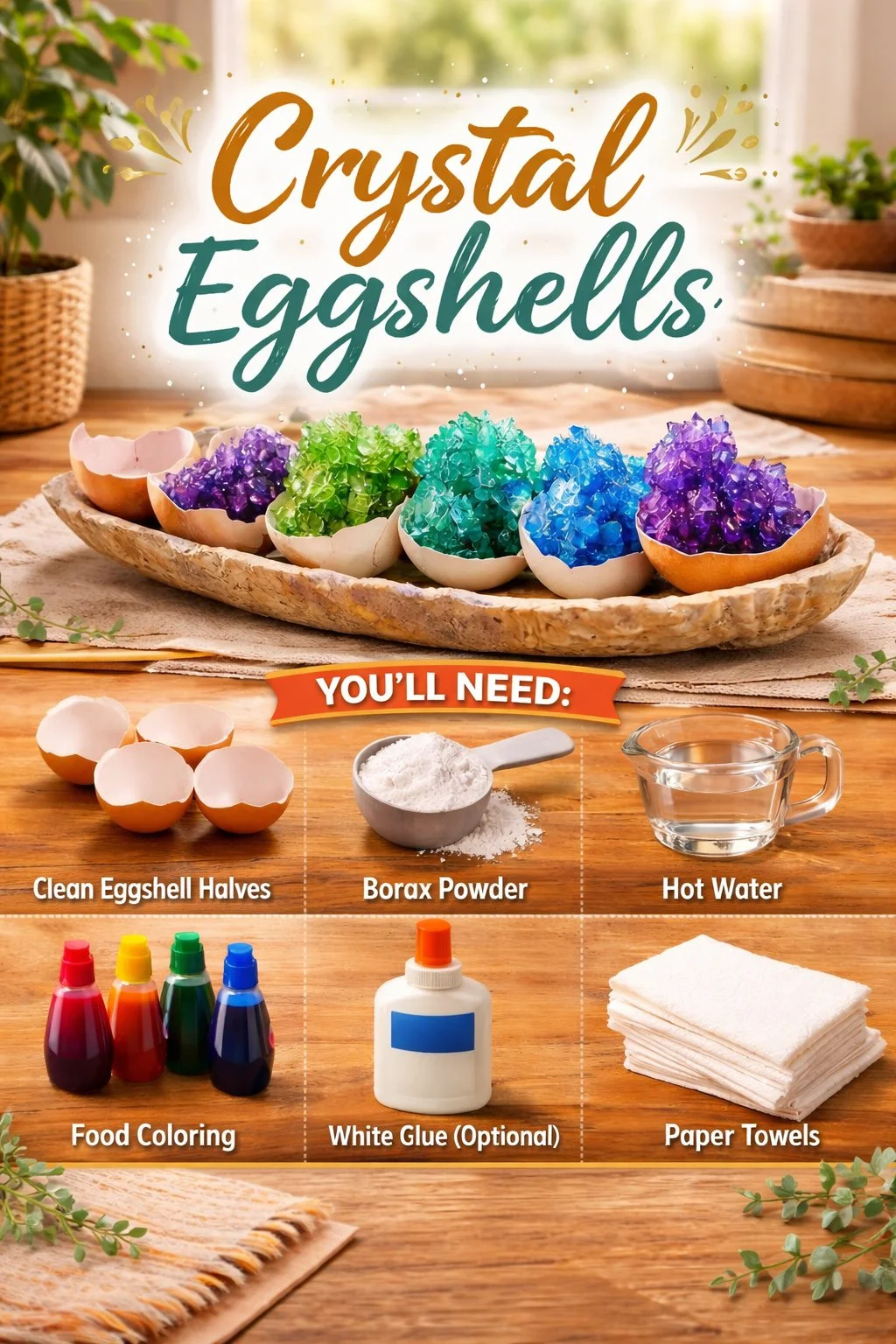 Crystal Eggshells