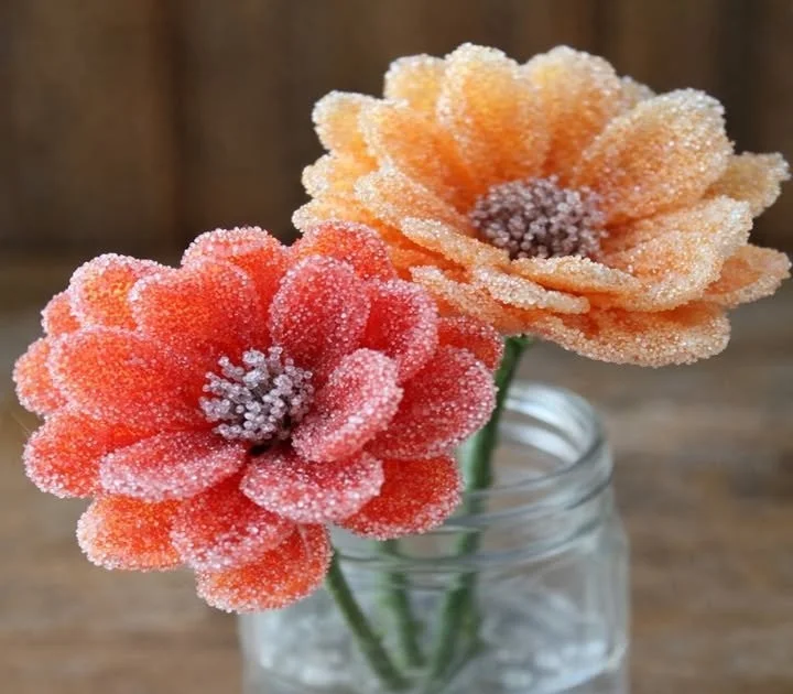 Easy Crystal Flowers Recipe 5 Crystal Flowers