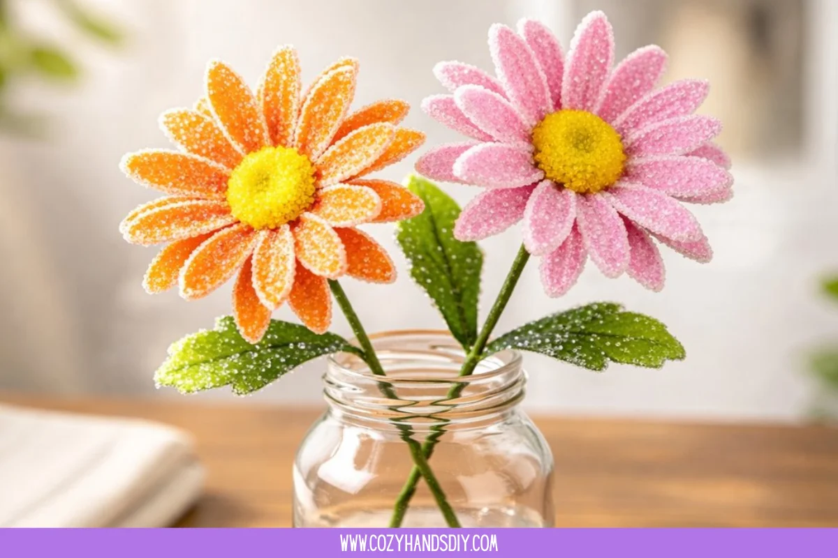 Easy Crystal Flowers Recipe 7 Crystal Flowers