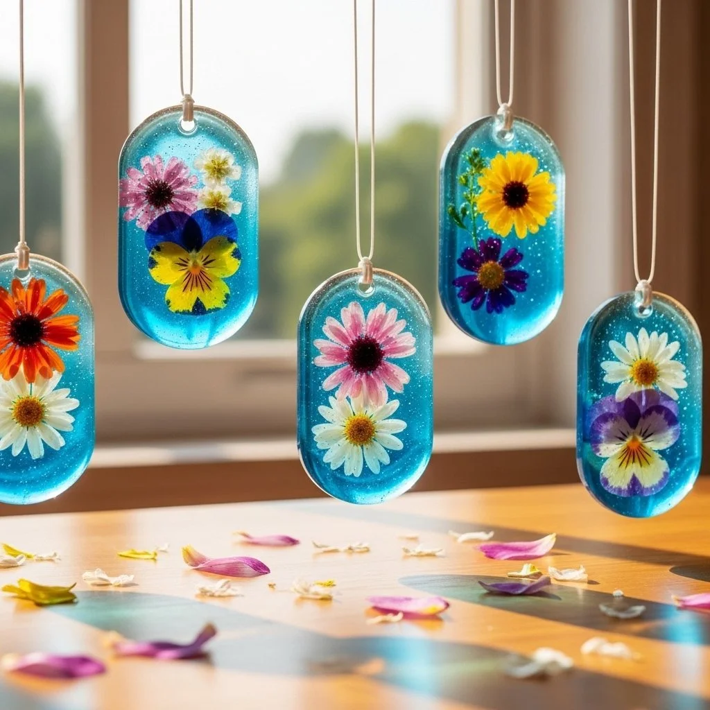 DIY Bioplastic Suncatchers