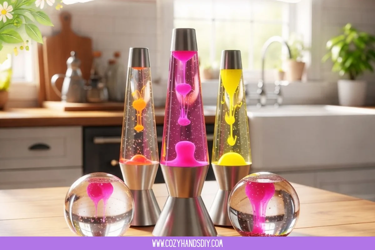 DIY Lava Lamp Suncatcher