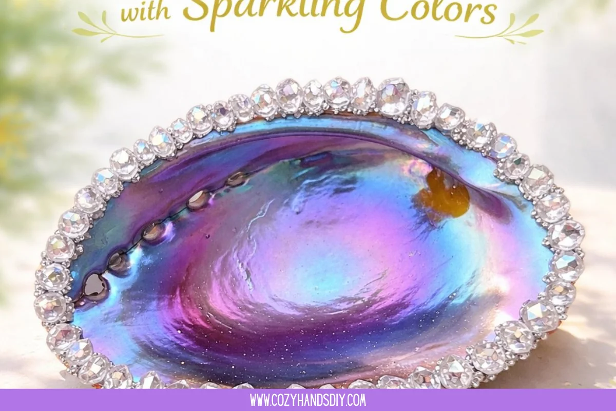 Galaxy Crystal Seashells with Sparkling Colors 7 Galaxy Crystal Seashells with Sparkling Colors