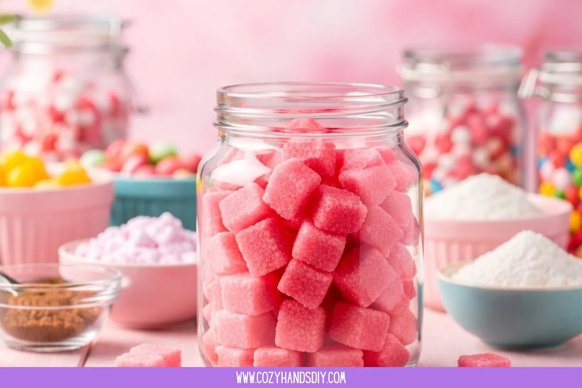 Homemade Sugar Bubble Gum