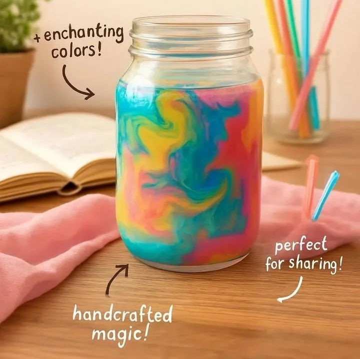 Magic Bottle with Swirls
