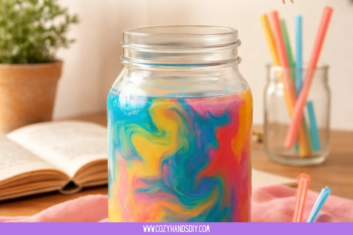 Magic Bottle with Swirls