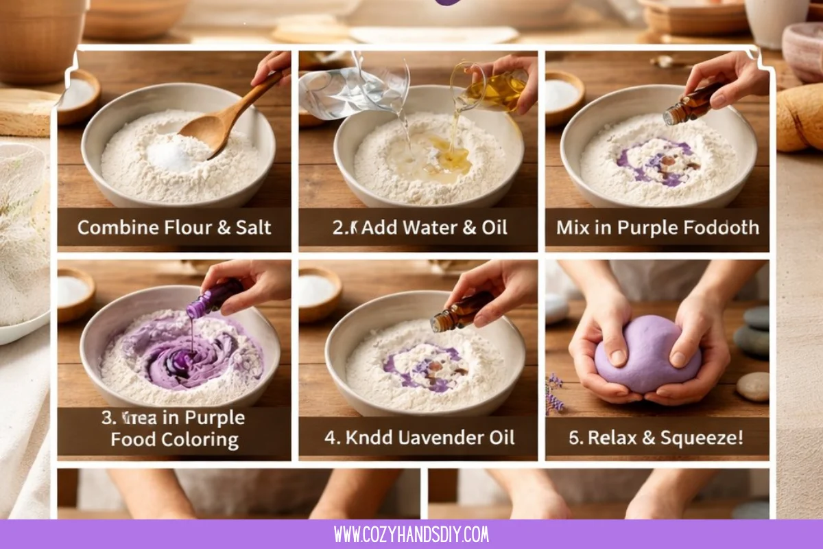 Purple Sensory Dough