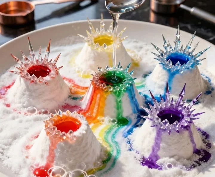 Rainbow Crystal Urchins Science Craft 4 Rainbow Crystal Urchins