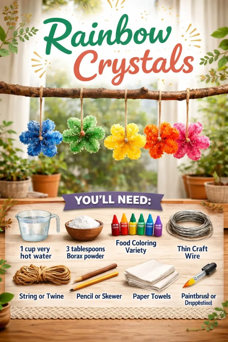 Assorted rainbow crystals showcasing vibrant colors and natural beauty.