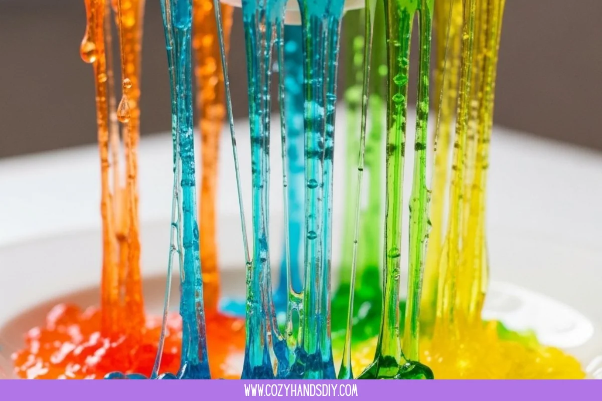 Rainbow Sugar Crystal Eruption
