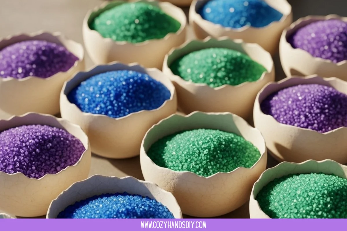 Sparkling Crystal Geodes Experiment