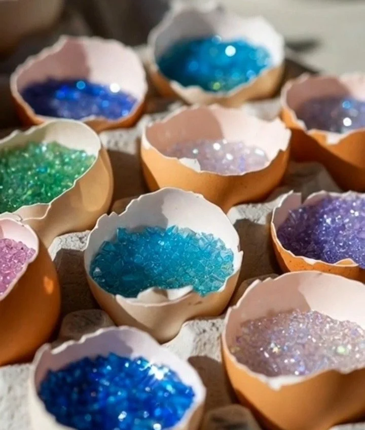 Sparkling Crystal Geodes Experiment 5 Sparkling Crystal Geodes Experiment